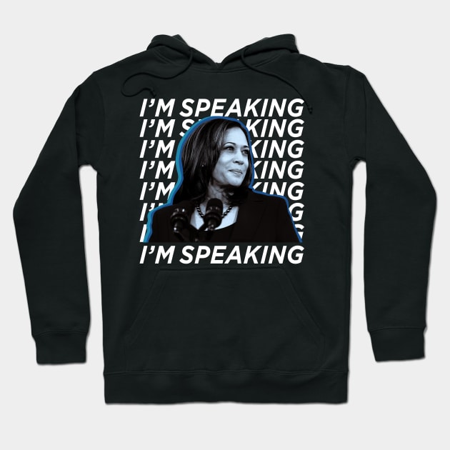 KH I'M SPEAKING Hoodie by xyurimeister